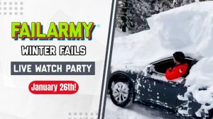 NEW! FailArmy. Winter Fails That Hurt Just Watching ❄️😬 | Watch Party! 🔴