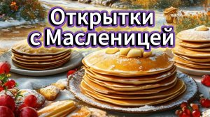 масленица открытки 🥞