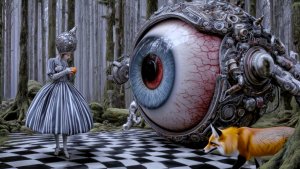 Лесные Глаза [ai сюрр]