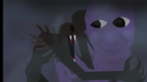 Ao Oni VS Fogborn //Pillar Chase 2 Animation//