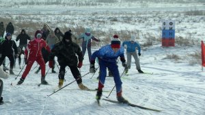 Мороз, дистанция, взаимовыручка - в Алтайском районе прошло памятное мероприятие