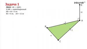 22.1 Теорема о трёх перпендикулярах