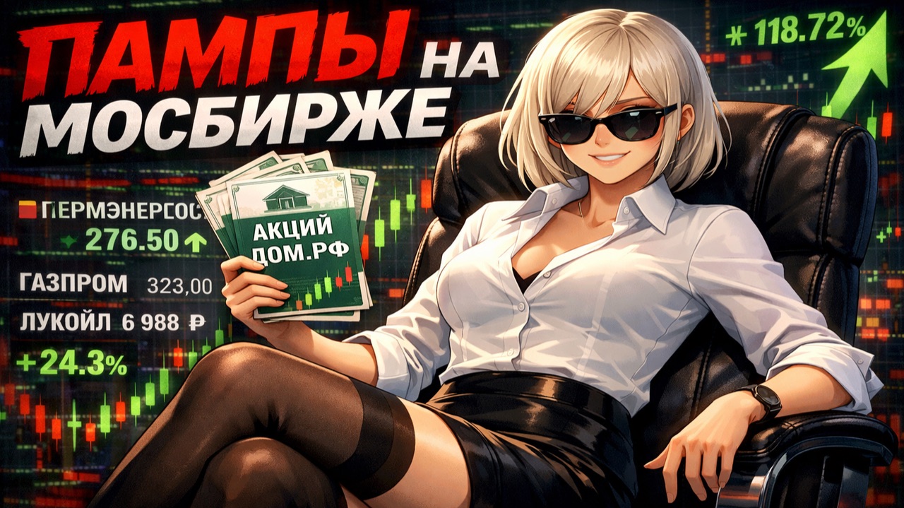 Дикий Рост Акций Перми и Че Там по ДОМ РФ? смотреть онлайн