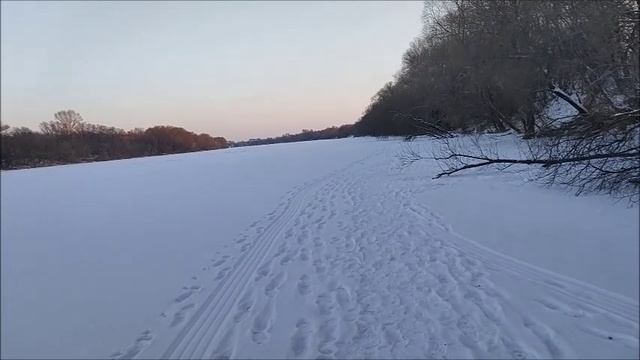 Не рыбалка,прогулка, Река Дон, между Новогремячьем и Устьем,Хохольский район, Воронеж. обл. 23.01.26 смотреть онлайн