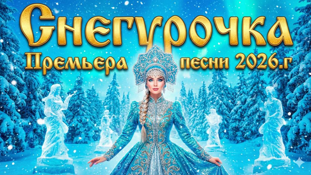 Снегурочка (Официальный видеоклип 2026 г.) смотреть онлайн