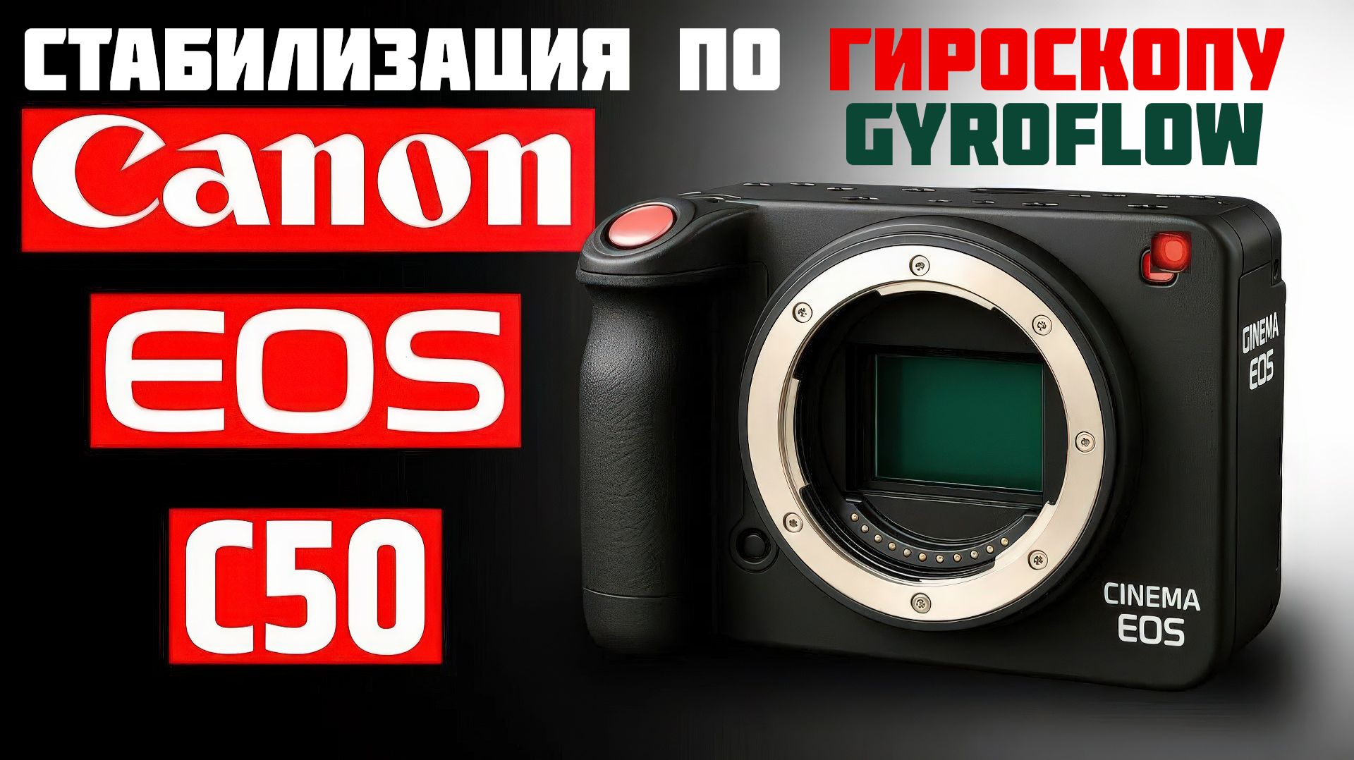 canon c50 и стабилизация gyroflow смотреть онлайн