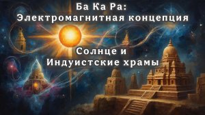 Ба Ка Ра: Электромагнитная концепция | Солнце и Сол / Адам Кадмус / Индуистские храмы / Панпсихизм