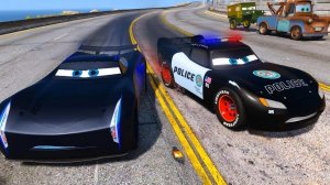 МУЛЬТИКИ ПРО МАШИНКИ 🚗 МОЛНИЯ МАКВИН И ДОРОЖНЫЙ ПАТРУЛЬ. ТАЧКИ НА СТРАЖЕ ПОРЯДКА