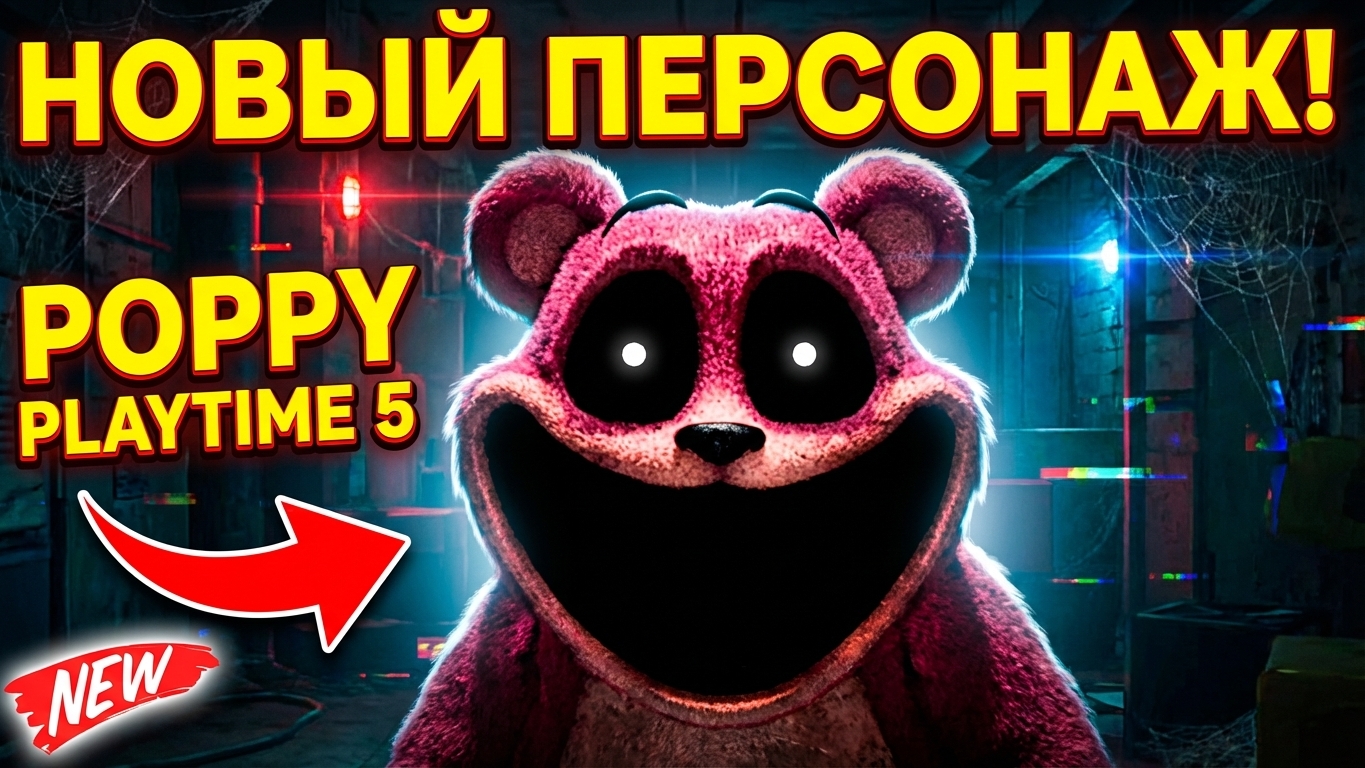 ⚡НОВЫЙ ПЕРСОНАЖ ПОППИ ПЛЕЙТАЙМ 5 ФИНАЛ! ➣ Poppy Playtime Chapter 5 смотреть онлайн