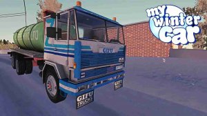 🚛❄️ РАБОТА НА ГОВНОВОЗЕ My Winter Car Заказ #4