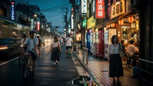 Токио настоящая прогулка по улицам города 🌆👀