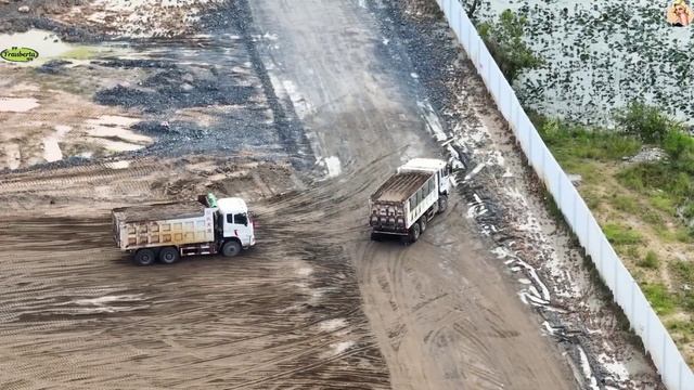 Строительство, засыпка, высотные съёмки , обзор смотреть онлайн