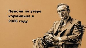 Пенсия по утере кормильца в 2026 году