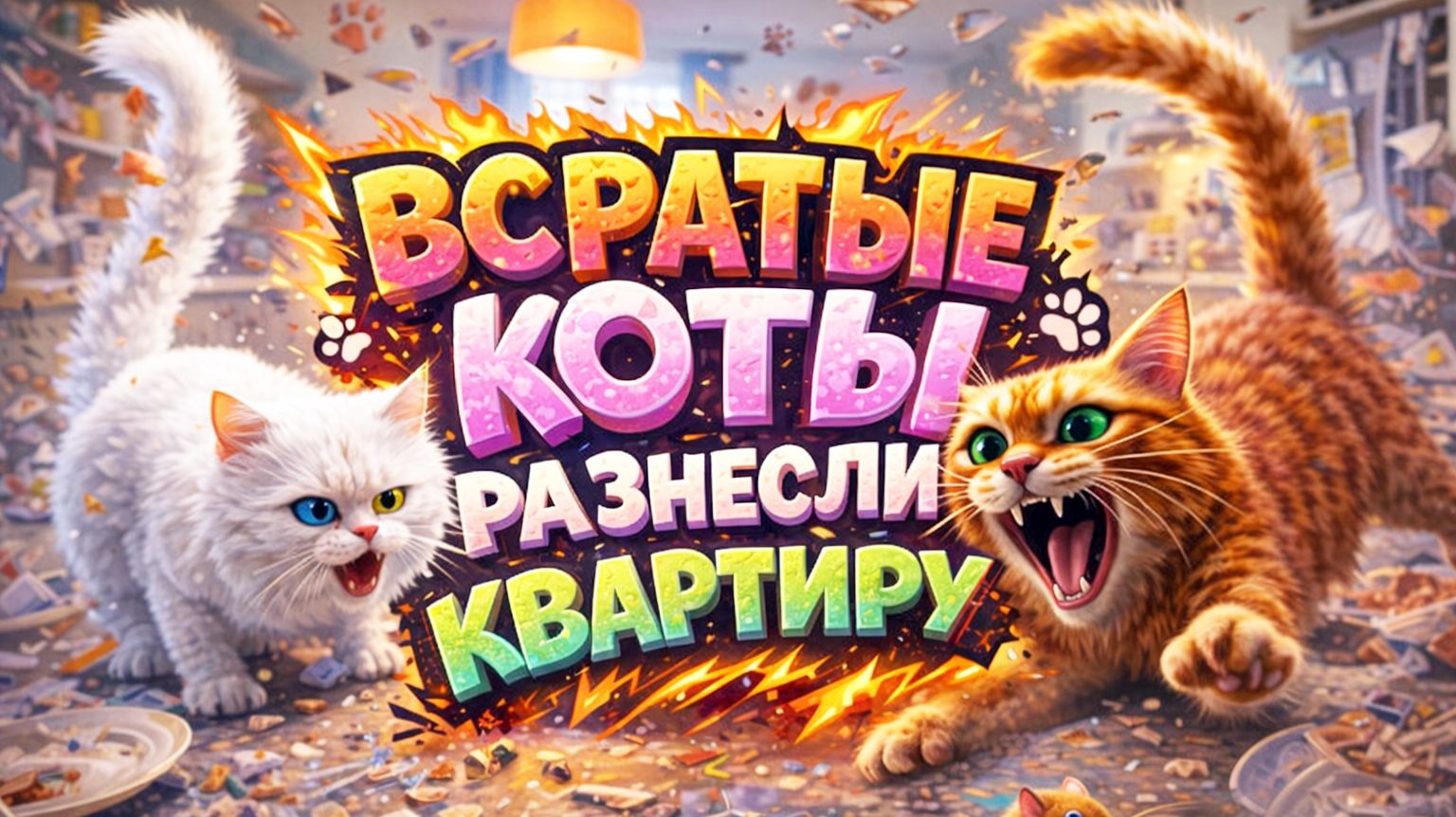 ВСРАТЫЕ КОТЫ РАЗНЕСЛИ КВАРТИРУ ПОД МУЗЫКУ! 🔥 Хозяин в шоке... смотреть онлайн