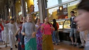 Харинама ятра Нитай Гауранга (Милан, Италия)