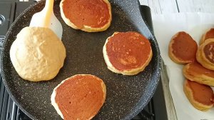 Пышные Оладьи из ЦЗ муки на сухой сковороде!