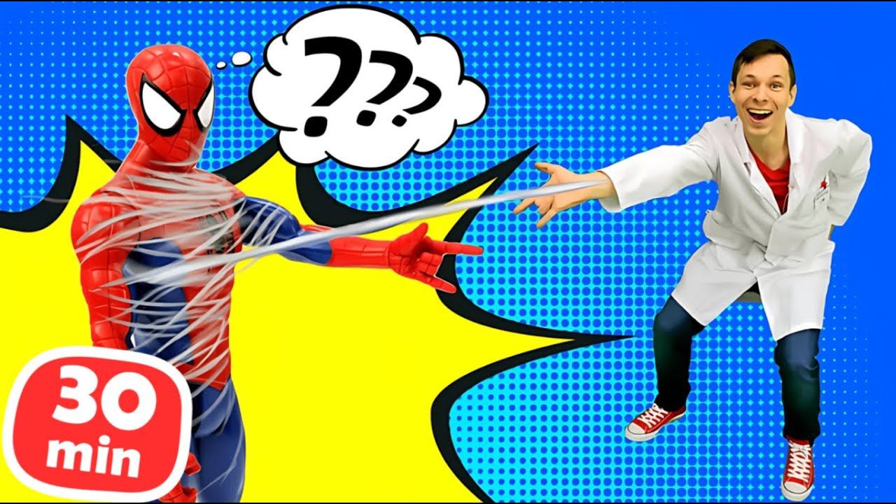 Паук без паутины и супергерои в беде! ️Кризис в Мегаклинике смотреть онлайн