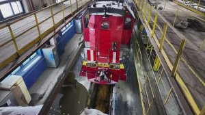 ЖД. Излом проушины ТЭД, песок. Текущая работа. Готовим локомотив к пересылке. 118/26