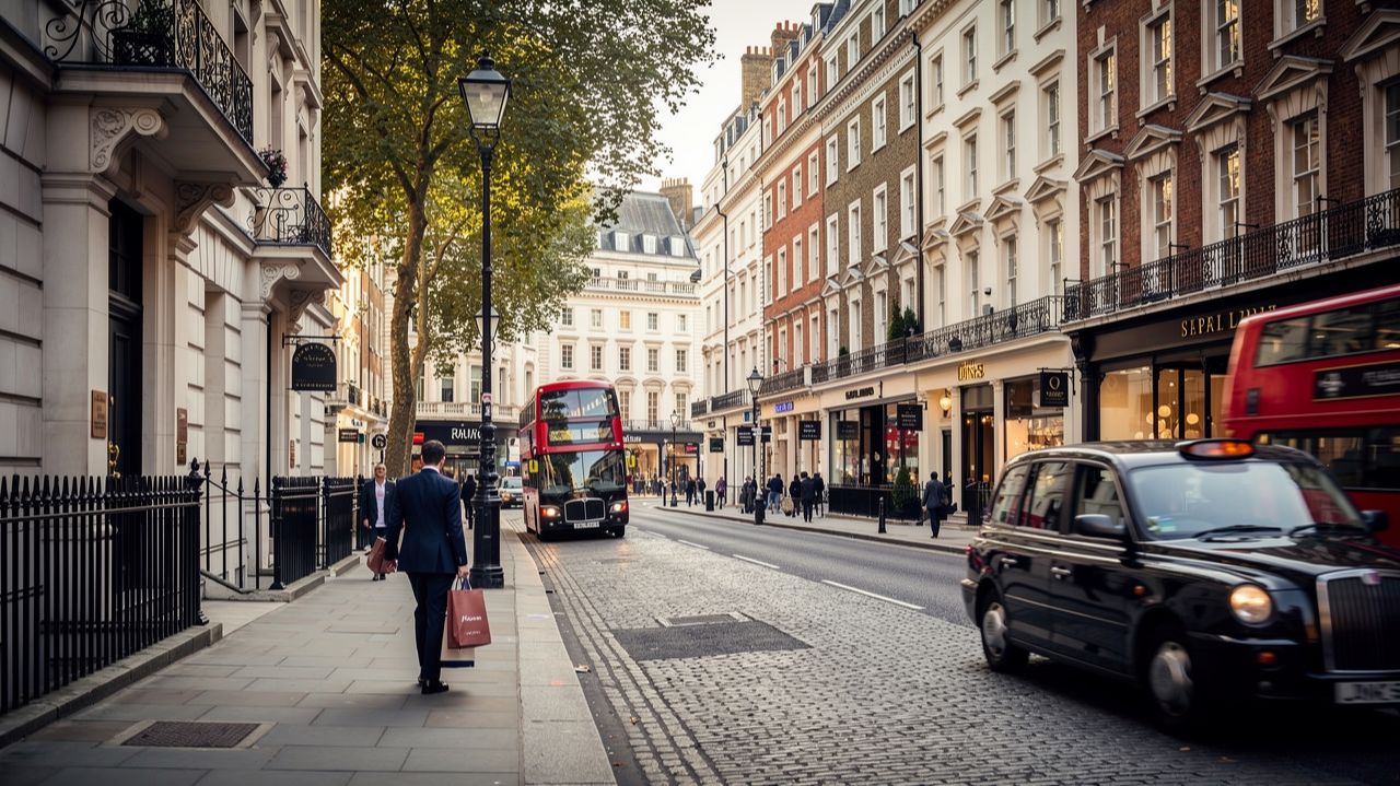 Мейфэр район богатых прогулка от элиты Лондона к Оксфорд стрит 👑 смотреть онлайн