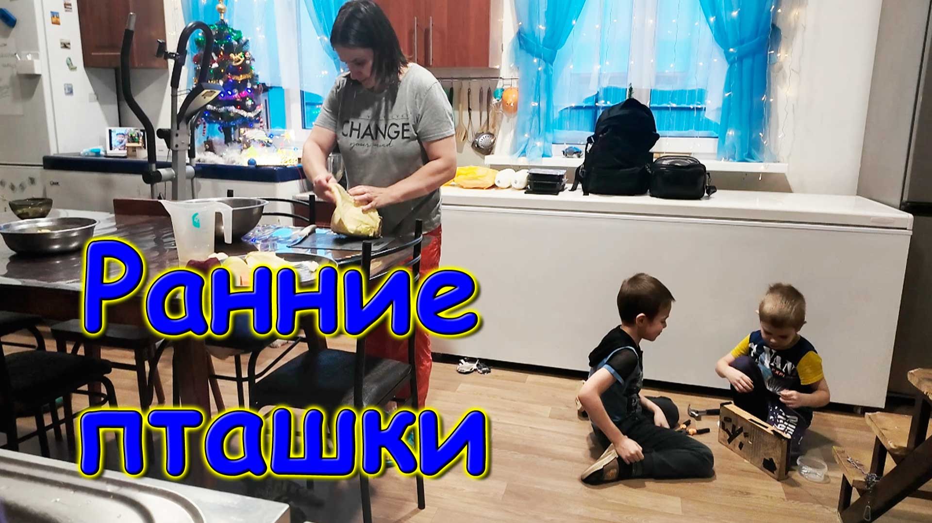 Работаем с Борюсиком в 6 утра. 5 дней в одном видео. (01.26г.) Семья Бровченко. смотреть онлайн