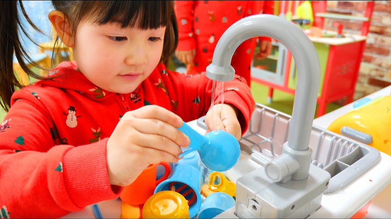 【Пародия】Играй в кулинарию!кухня анпанмана сломана!Покупай много игрушек - Канал Хачимари смотреть онлайн