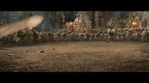 Андуин Лотар прибывает на поле боя. Поединок Андуина Лотара против Чернорука. HD