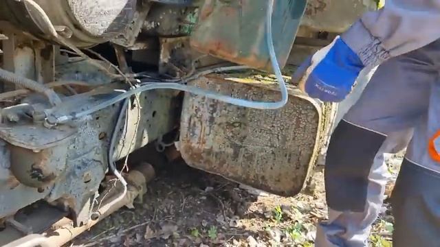 Kamaz 5511. Стоял 15 лет. Заведётся или нет??(Will it start?) смотреть онлайн