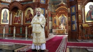 Проповедь митрополита ЛЕОНТИЯ в Благовещенском кафедральном собооре