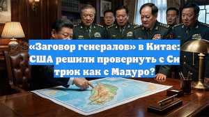 «Заговор генералов» в Китае: США решили провернуть с Си трюк как с Мадуро?