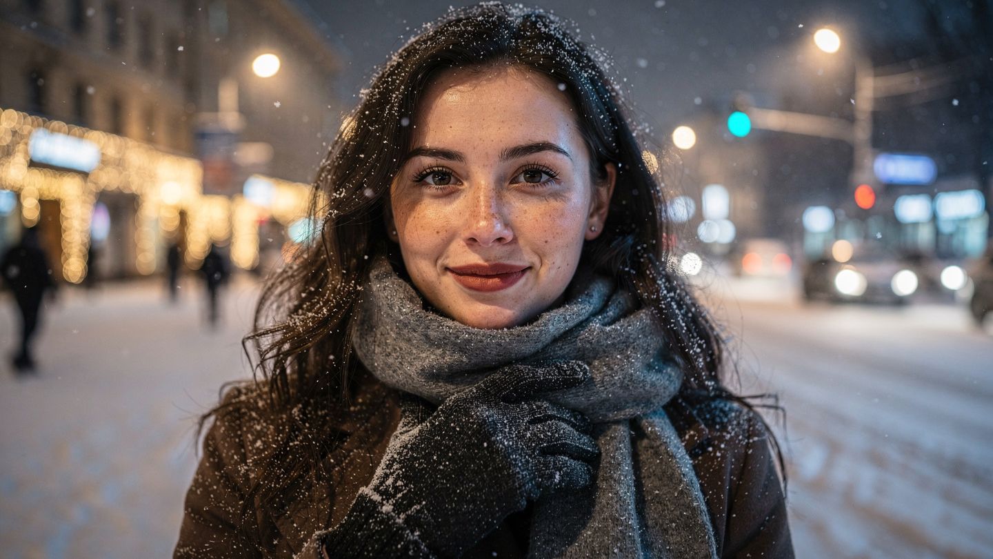 Волшебные снежные шары Москва прогулка у клиники Склифосовского ❄️🏙️ смотреть онлайн