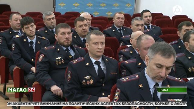 Махмуд-Али Калиматов принял участие в заседании коллегии МВД по Ингушетии смотреть онлайн