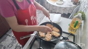Жарю капустные  котлетки🥬🥬🥬