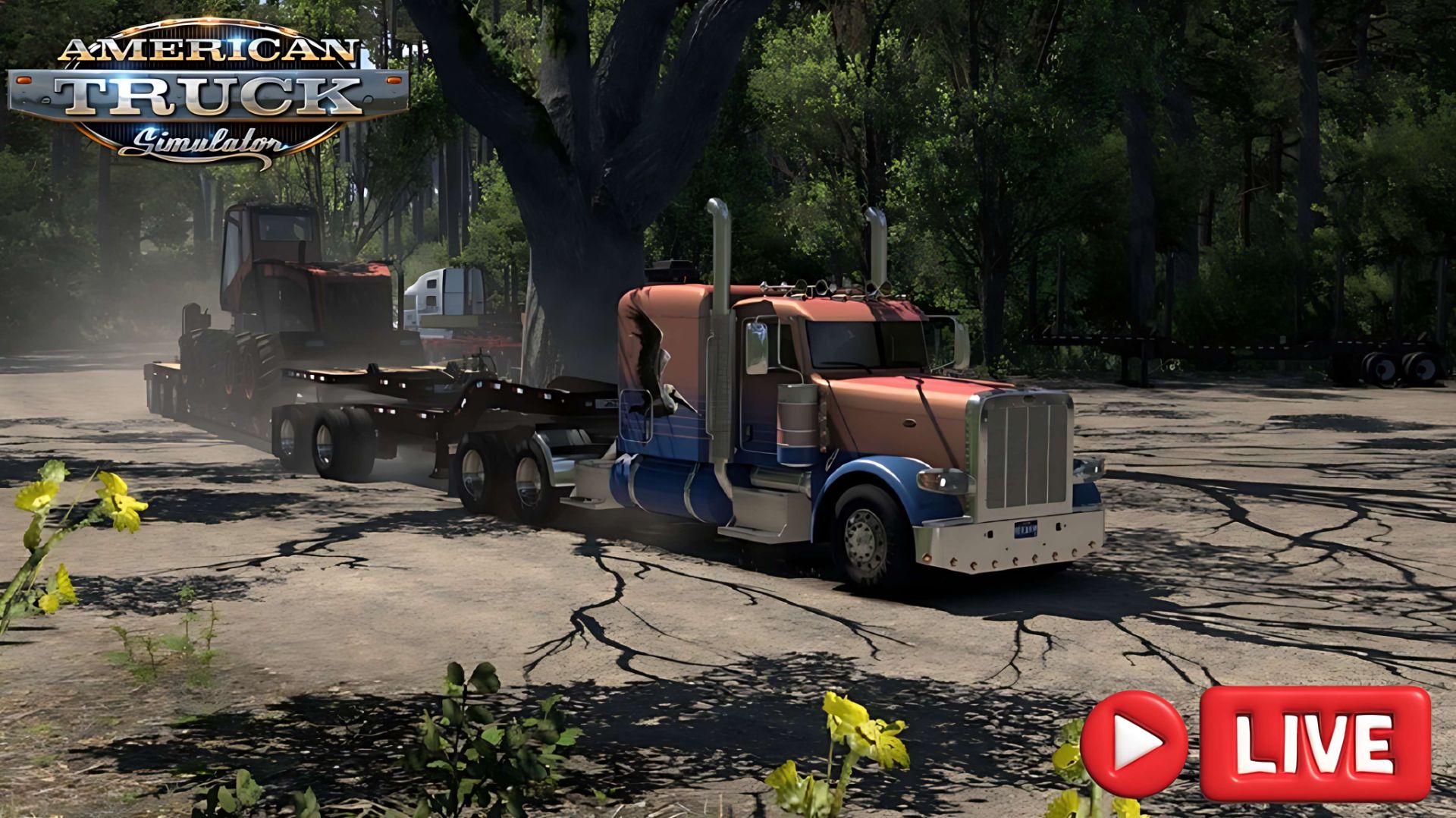 🔴 #ATS (1.57) Катим на Петрухе, ПО Америки, руль PXN V10 !!! смотреть онлайн