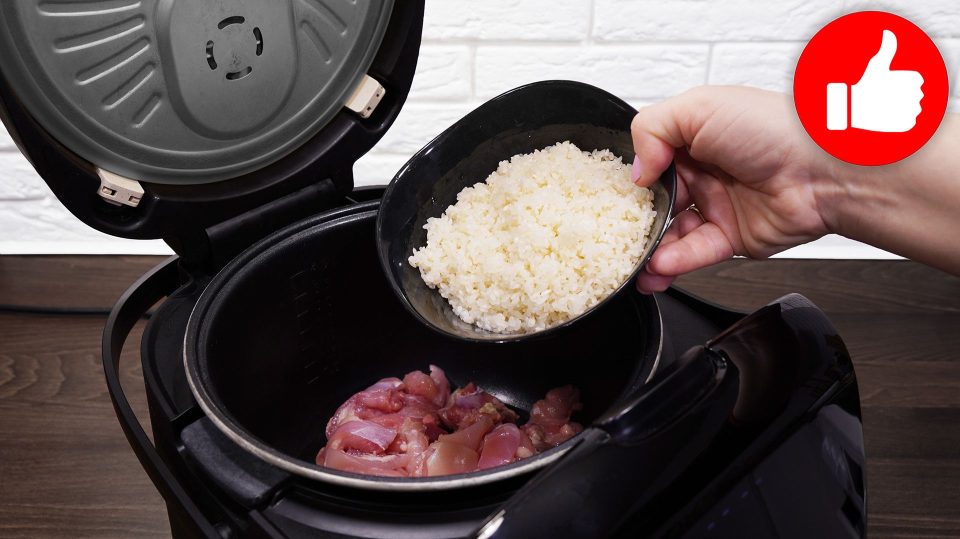 Один раз приготовишь будешь готовить всегда! Любимый рецепт рисовой каши с курицей в мультиварке. смотреть онлайн