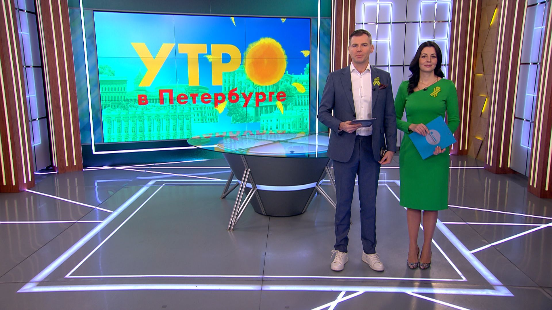 Утро в Петербурге 27 января смотреть онлайн