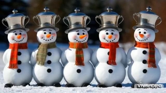 ВСТРЕЧАМ ДОБРОЕ УТРО С УЛЫБКОЙ. МАРШ СНЕГОВИКОВ смотреть онлайн