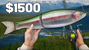 Самая дорогая приманка 1500$. Сумасшедшая рыбалка с видом на горы.
