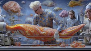 Конфетные Метаморфозы [ai сюрр]