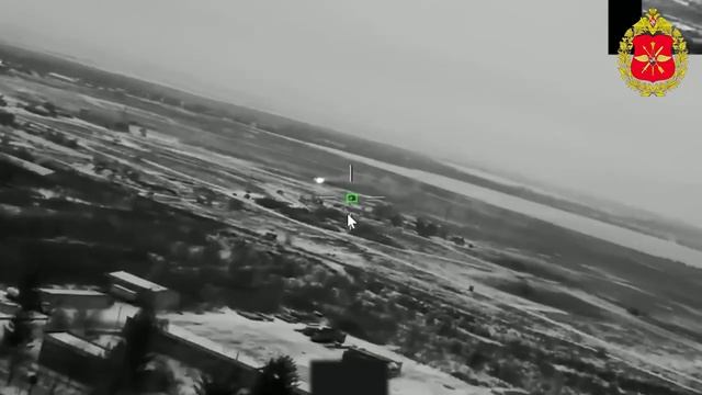 Уничтожение вертолётов Ми-8 и Ми-24 ВСУ, 46 км западнее аэродрома Канатово в Кировоградской области. смотреть онлайн