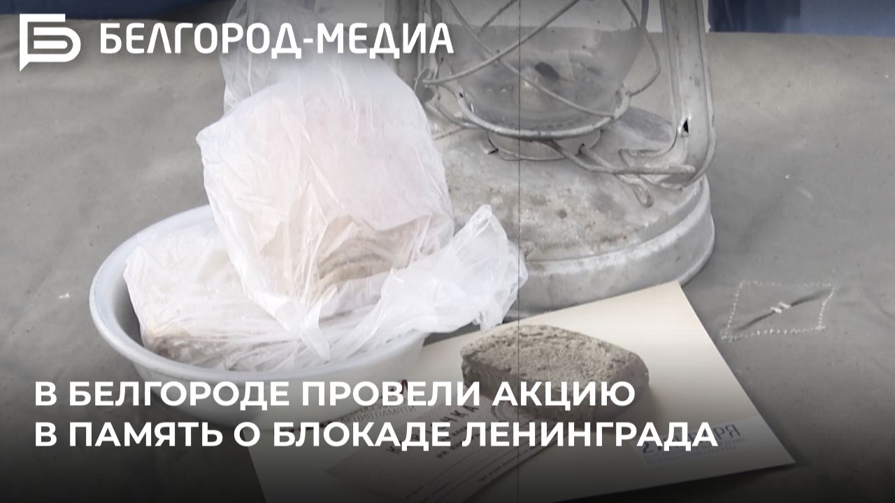 В Белгороде провели акцию в память о блокаде Ленинграда смотреть онлайн