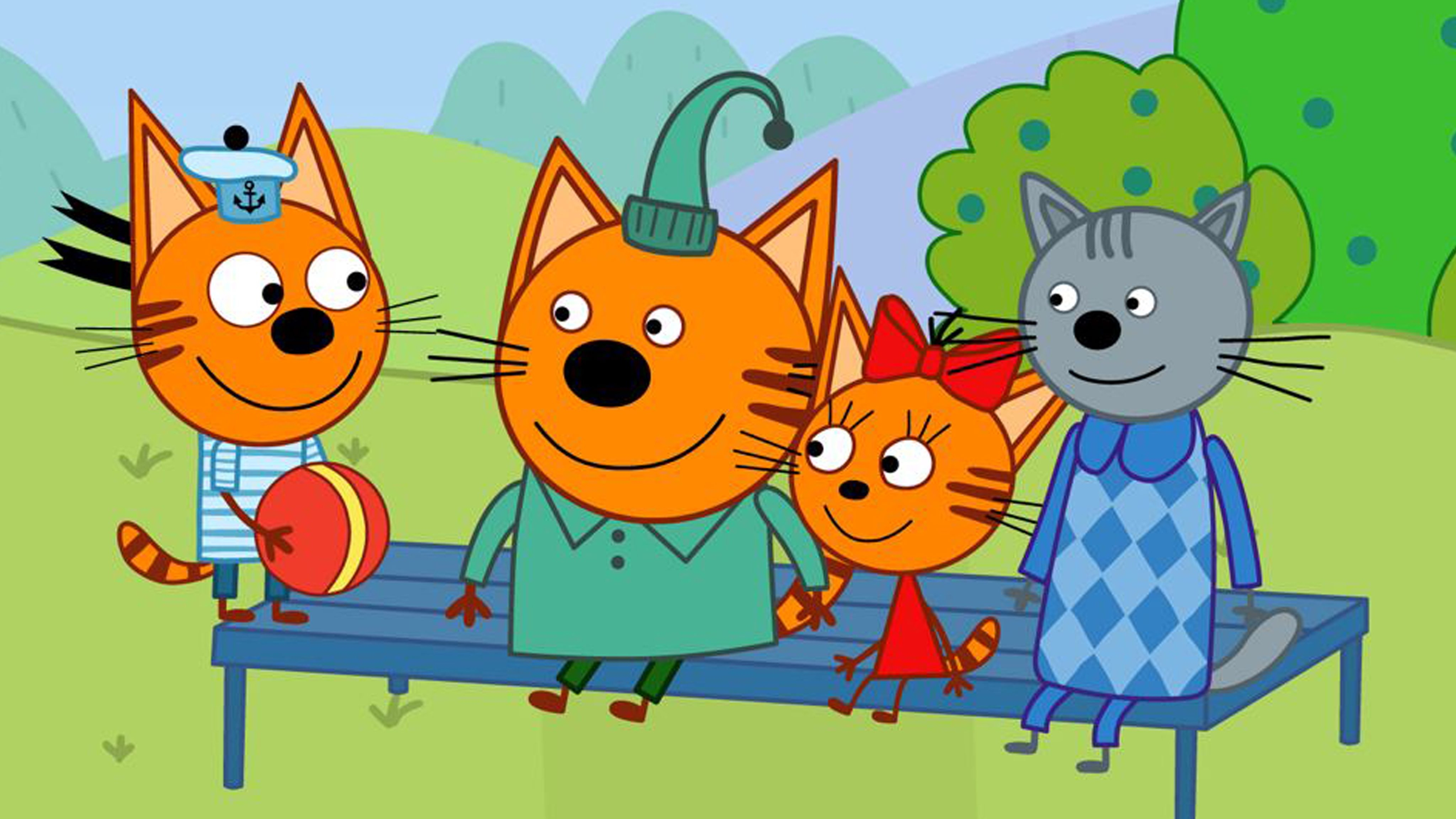 Три Кота Песочные Коты смотреть онлайн