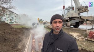 Ремонт теплотрассы в Керчи - на контроле главы администрации города Олега Каторгина