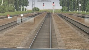 Мой ролик в редакторе игры Trainz Railroad Simulator 2022 г.