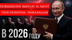 Повышение выплат и льгот пенсионерам, инвалидам, детям с 1 февраля 2026 года