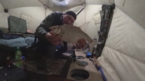 Первая рыбалка 2026 года Красноярское водохранилище ,подводные сьемки нового залива  СКОЛЬКО ЕЕ ТАМ