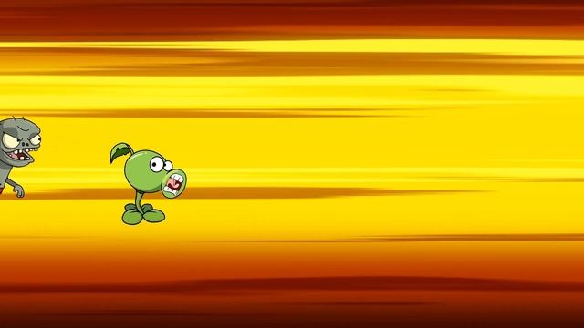 Каждый раз, когда зомби отвлекаются, растения АТАКУЮТ! Анимация смотреть онлайн