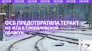 Задержаны трое россиян за подготовку теракта на железной дороге в Свердловской области