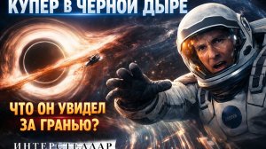 ℹ️ Купер улетает в черную дыру. Интерстеллар. 🎬 1080p