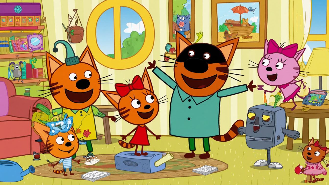 Три Кота / День Рождения Карамельки / Мультик ТРИ КОТА смотреть онлайн