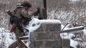Подразделения войск беспилотных систем уничтожили артиллерийскую установку ВСУ
